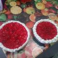 El cooksnap de Luciana Maldonado cuando hizo Tarta de frutilla con gelatina.