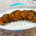 Kalpana Rai's cooksnap of when they made Eggplant roasted slices.