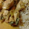 El cooksnap de MARALA🍀🍀 cuando hizo Pollo con crema al curry.