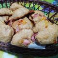 El cooksnap de Erica cuando hizo Pancitos saborizados.