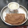 Ananthi @ Crazy Cookie's cooksnap of when they made Raagi masala dosai.