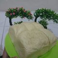 Cooksnap dari siti sara untuk resep Roti sobek kukus karakter isi selai coklat homemade