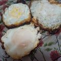 El cooksnap de Anna Bella alias Moni Argento cuando hizo Huevo tipo frito con 1 cucharada de aceite. Solo 3 ingredientes en 5 minutos.