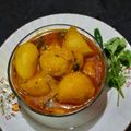 Rumki Mondal's cooksnap of when they made ধাবা স্টাইল দম আলু (dhaba style dum aloo recipe in Bengali).