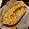 圓球 的 紙包檸檬奶油烤鮭魚 cooksnap