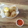 Cooksnap dari Syafa Syifa untuk resep Kwek - kwek (telor goreng ala Filipina)🍡