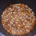 El cooksnap de Carmen cuando hizo Pasta e lenticchie o Pasta con lentejas.