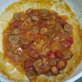 Cooksnap dari Chr untuk resep Sosis Bakso Saus Barbeque