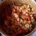 El cooksnap de José Ricardo Wojcik cuando hizo Tarta de berenjenas.