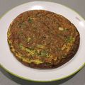 El cooksnap de Maria Paz cuando hizo Tortilla de espinaca, zanahoria y cebolla.