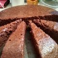 El cooksnap de Tati Gularte cuando hizo Budín de chocolate fácil.