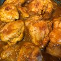 El cooksnap de miriam vizcaino cuando hizo Contramuslos de pollo con salsa de pimentón.