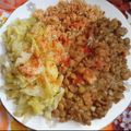KisCsillag Cooksnap-ja, amikor elkészítette a(z) Zöld lencse kuszkusz/főtt tojás/kefir, joghurt vagy vegaföl-lel (vegán / vegetáriánus) receptet.