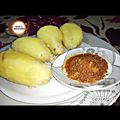 Sumy's delicious's cooksnap of when they made Boiled sweet potatoes with kuli kuli.