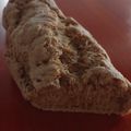 El cooksnap de Ramiro Hornos cuando hizo Pan casero con 3 harinas (con levadura seca con masa madre).