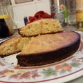 El cooksnap de Pamela Laguarda cuando hizo Pan de banana.