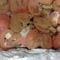 El cooksnap de xinia villalobos cuando hizo Pechuga de pollo con brócoli y coliflor al vapor.