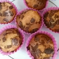 El cooksnap de Yasmina cuando hizo Magdalenas de nata con pepitas de chocolate.