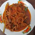 Cooksnap dari retno untuk resep Usus Ayam Pedas ala Warteg