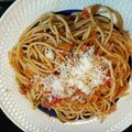El cooksnap de elpacox cuando hizo Espagueti integral con verduras.