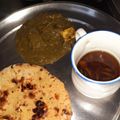 Sunita Singh 's cooksnap of when they made Sarson ka saag aur Makki ki roti.