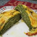 El cooksnap de Geraytere Monti cuando hizo Fatirat alsabanikh pastel de espinaca.
