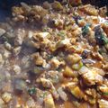 El cooksnap de Monica Riffo cuando hizo PECHUGA DE POLLO CON BERENJENA Y DOS QUESOS. JON STYLE.