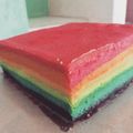 Cooksnap dari Ilona Dewi Ariyani untuk resep Rainbow cake