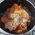 El cooksnap de Jorge Garcia cuando hizo Carne a la Cacerola al Vino 🍷Blanco.