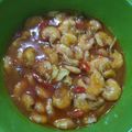 Cooksnap dari Bunda Keysha untuk resep Udang Pedas Asam Manis