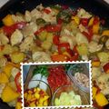 chefjboy's cooksnap of when they made Pam's sweet and spicy chicken with pineapple....