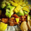 El cooksnap de Arianne cuando hizo Tartar de salmón con mango fácil y cómodo.