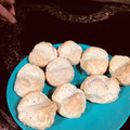 El cooksnap de Carolina De León cuando hizo Scones de queso. Súper fáciles, rápidos y ricos de hacer 🧀😋.