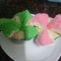 Cooksnap dari Wiwik Wigati untuk resep Bolu Kukus Mekar Pandan-Coklat