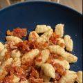 El cooksnap de Victoria B cuando hizo Ñoquis. Para dos personas.