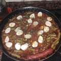 El cooksnap de Juan Pedro Rodriguez Marrero cuando hizo Longanizas con guisantes y huevos de codorniz.