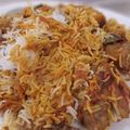 Aamna Saad's cooksnap of when they made Spicy chicken biryani😋.