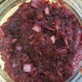 Cooksnap Aśka z czasów, kiedy przygotował Surówka z buraków.