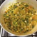 El cooksnap de Paola Di Marini cuando hizo Relleno con zapallitos y mix verduras.