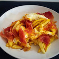 El cooksnap de CocinarParaCuatro cuando hizo Huevos rotos con jamón muy fácil.