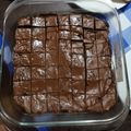 El cooksnap de Martina Monserrath Saldivia cuando hizo Brownie chocolate y plátano.