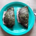 El cooksnap de Ines Pontoriero cuando hizo Crepes de espinaca 💚🌮.