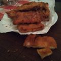 El cooksnap de Flor Rivero cuando hizo Milanesas de jamón y queso al horno.