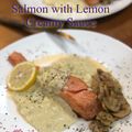 Cooksnap dari Airin Widjaya untuk resep Salmon With Lemon Flavour Creamy Sauce