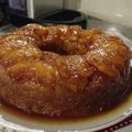 El cooksnap de Maria Dolres Mancini cuando hizo Torta invertida de durazno !.