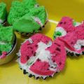 Cooksnap dari Jenni untuk resep Bolu Kukus Semangka (Anti Gagal Tanpa Soda)