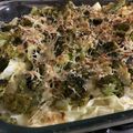 El cooksnap de Vane More cuando hizo Gratén de pasta integral y brécol con mascarpone.