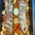 El cooksnap de Sonia Toral Prado cuando hizo Costillas al horno con patatas y salsa teriyaki.