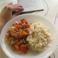 El cooksnap de PaulaOboe cuando hizo Carne picada picante salteada.