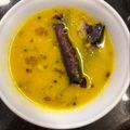 Durreshahwar Khan's cooksnap of when they made Masoor Dal Easy (Bengali Style).
